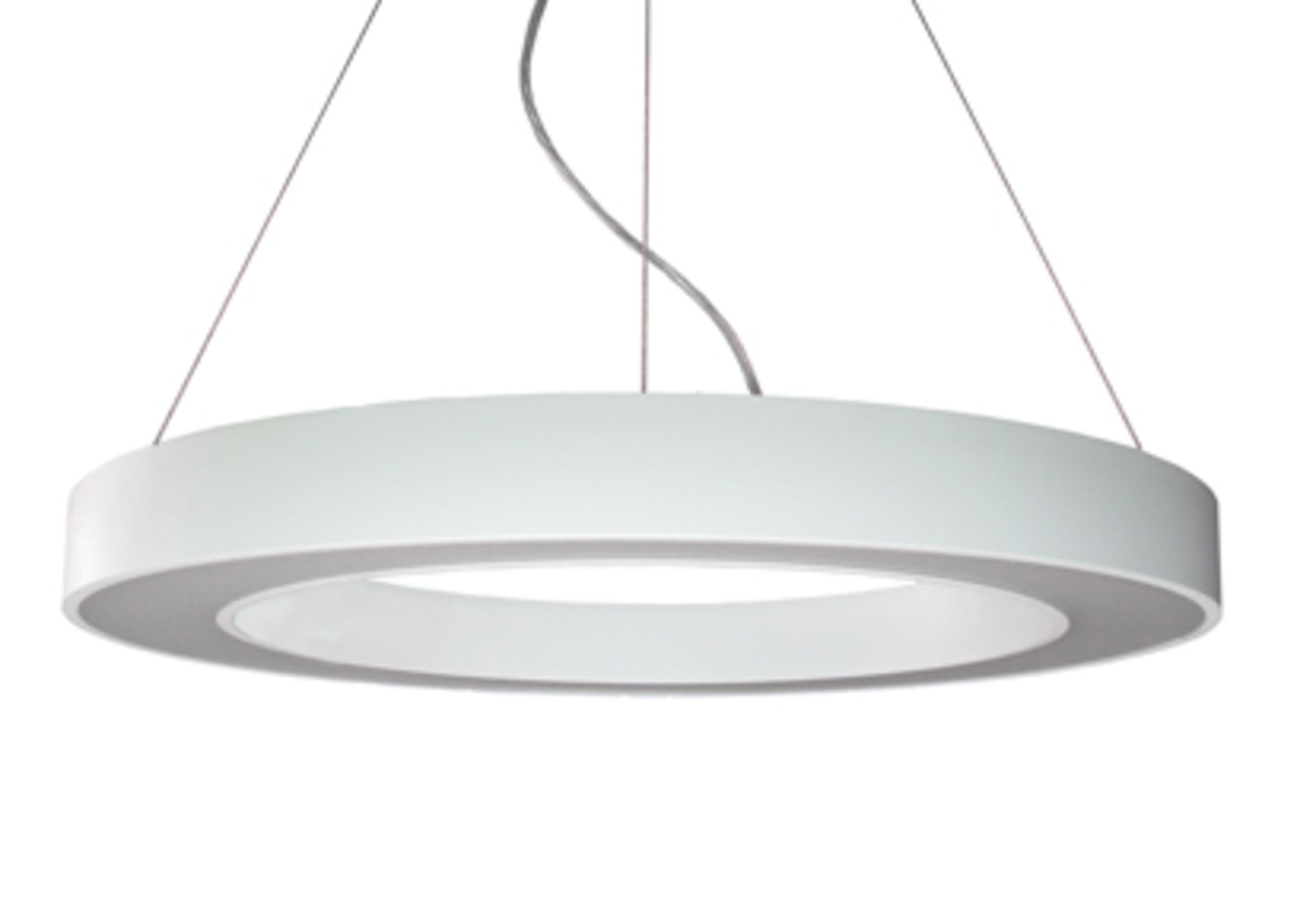 1 LED Ring Pendant, 600mm diameter, product code T5POL4400EZ (located on mezzanine) - Image 2 of 3