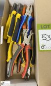 9 pairs large Pliers