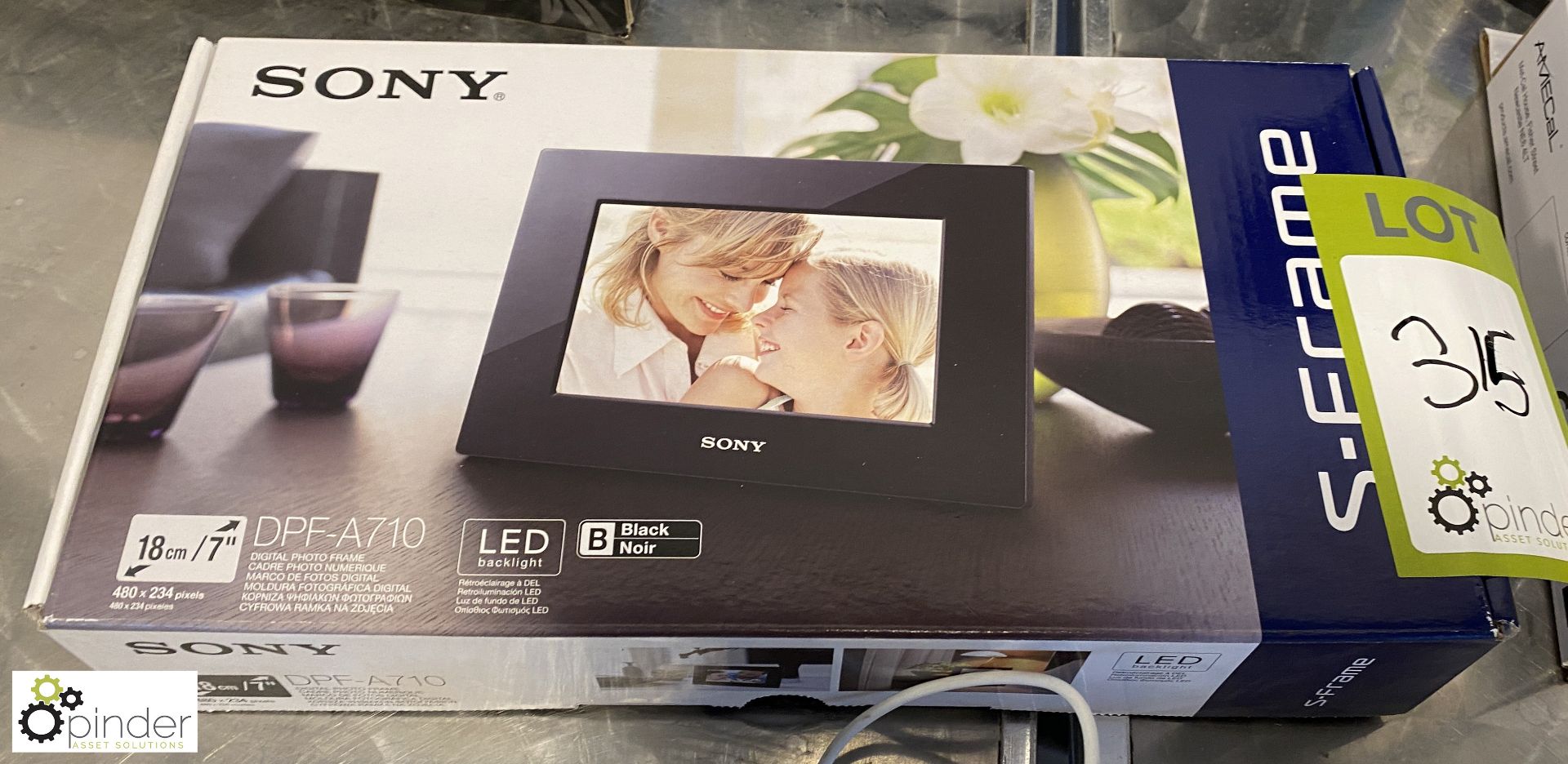 Sony DPF-A710 Digital Photo Frame, boxed and unused