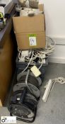 Large quantity 240 Extension Cables and Reels