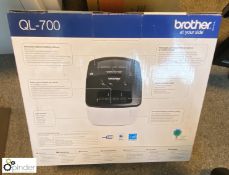 Brother QL700 Label Printer, with quantity multi purpose labels