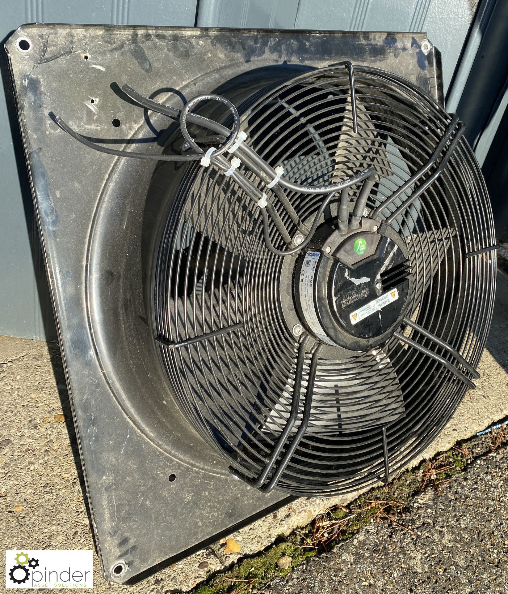 2 Embpapst W3G500-GN33-01 square plate Axial Fans, 500mm (LOCATION: Corby) - Image 2 of 5