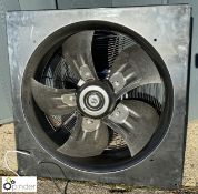2 Embpapst W3G630-GU23-01 square plate Axial Fans, 630mm (LOCATION: Corby)