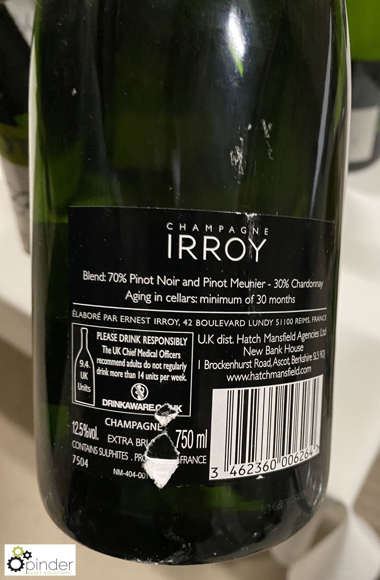 7 bottles Irroy Champagne, extra Brut (LOCATION: Devon) - Image 3 of 4