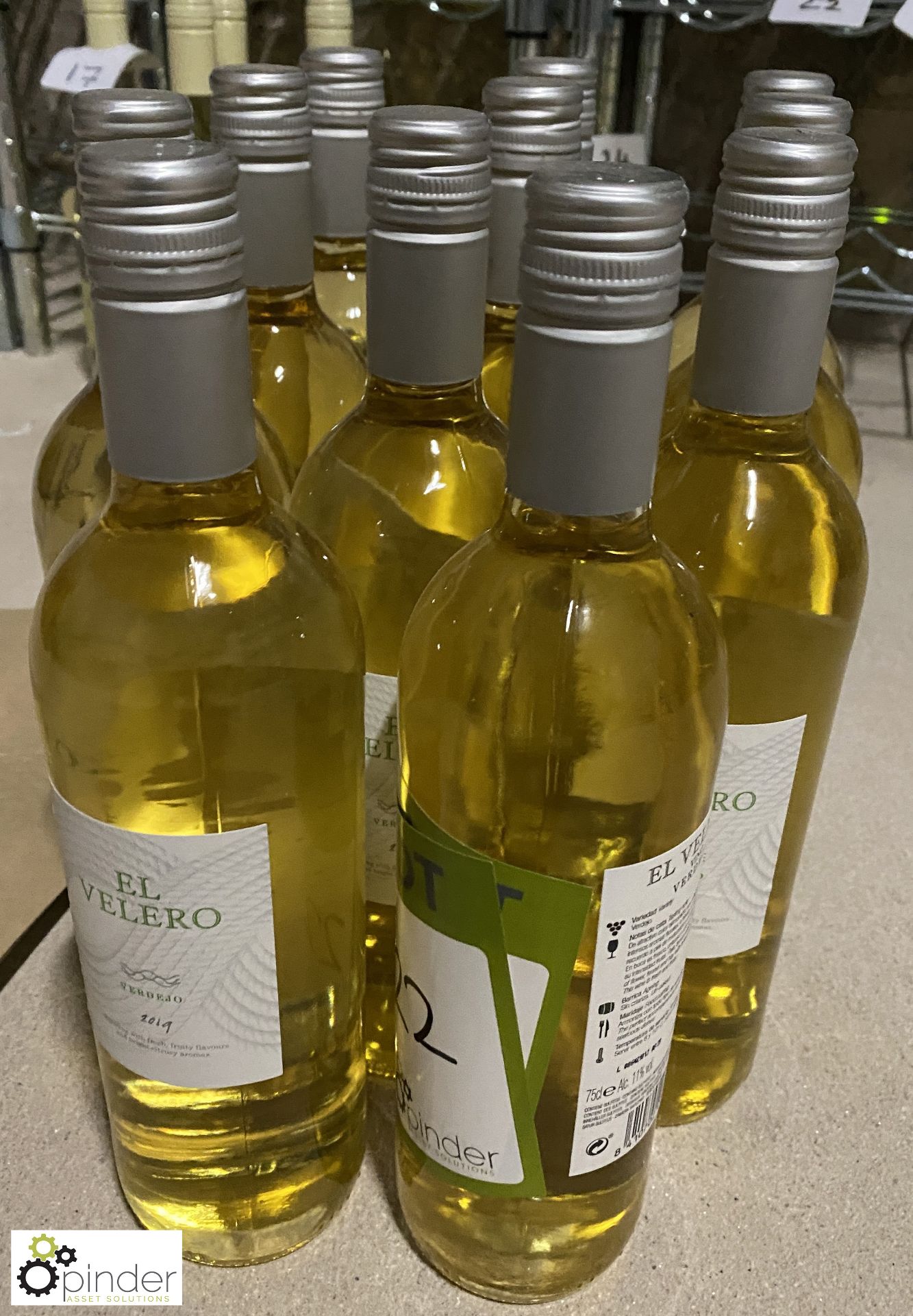 11 bottles El Velero White Wine (LOCATION: Devon)
