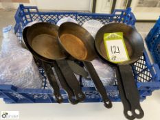 14 various mini Frying Pans and Sauce Pans (LOCATION: Devon)