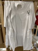 10 Bath Robes, embroidered Paschoe House, L-XL (LOCATION: Devon)