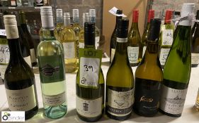 6 various bottles White Wine (LOCATION: Devon)