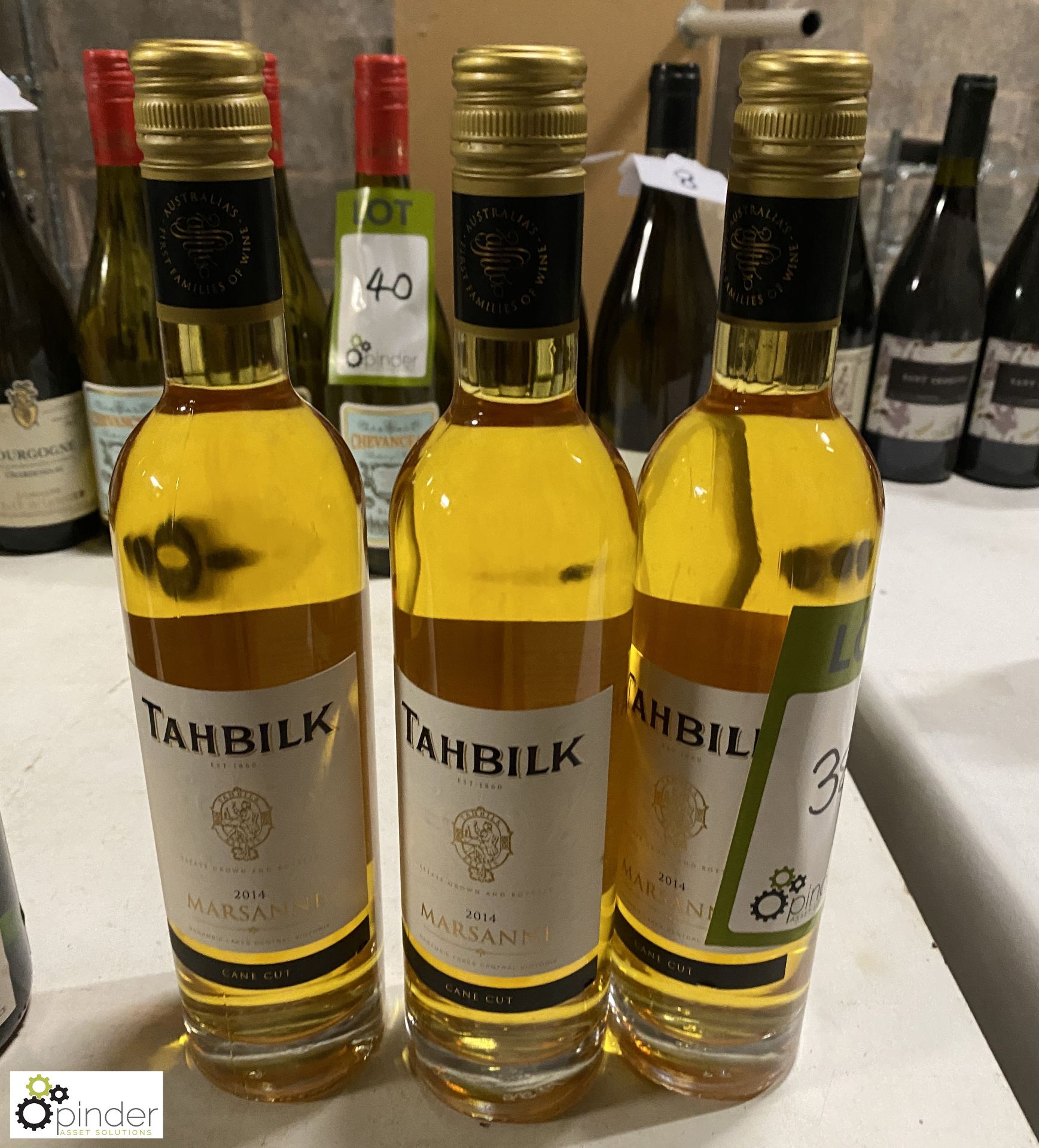 3 bottles Tahblik Marsonne (2014) 500ml (LOCATION: Devon)