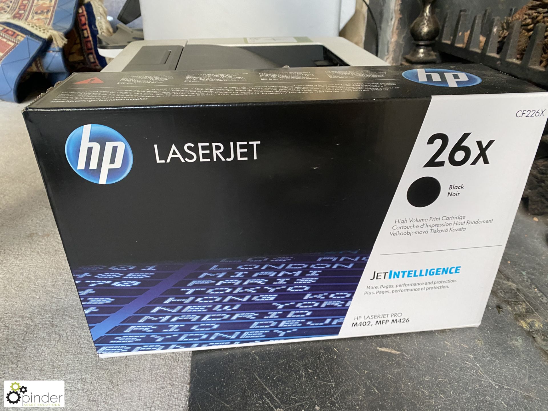 HP Laserjet M402 dne Laser Printer, with CF226X print cartridge, black, boxed and unused ( - Image 3 of 4
