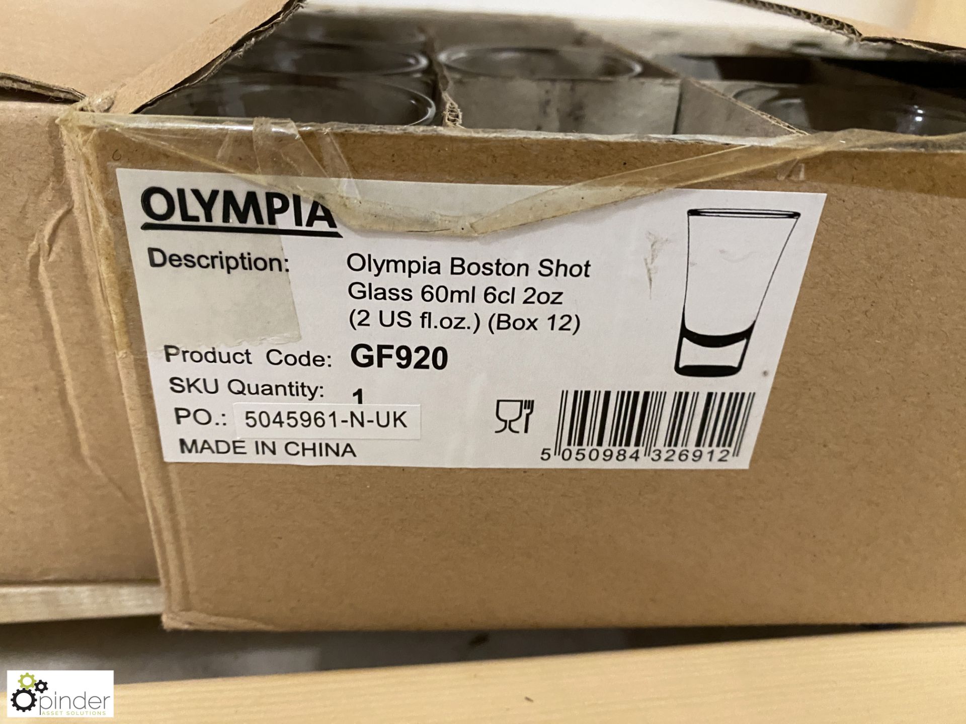 31 Olympia Boston Shot Glasses (LOCATION: Devon) - Image 3 of 4