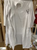 10 Bath Robes, embroidered Paschoe House, L-XL (LOCATION: Devon)