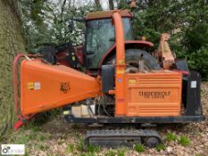 Timberwolf TW150VTR Tracked Wood Chipper, year 2008, serial number G95097, 1155hours (LOCATION: