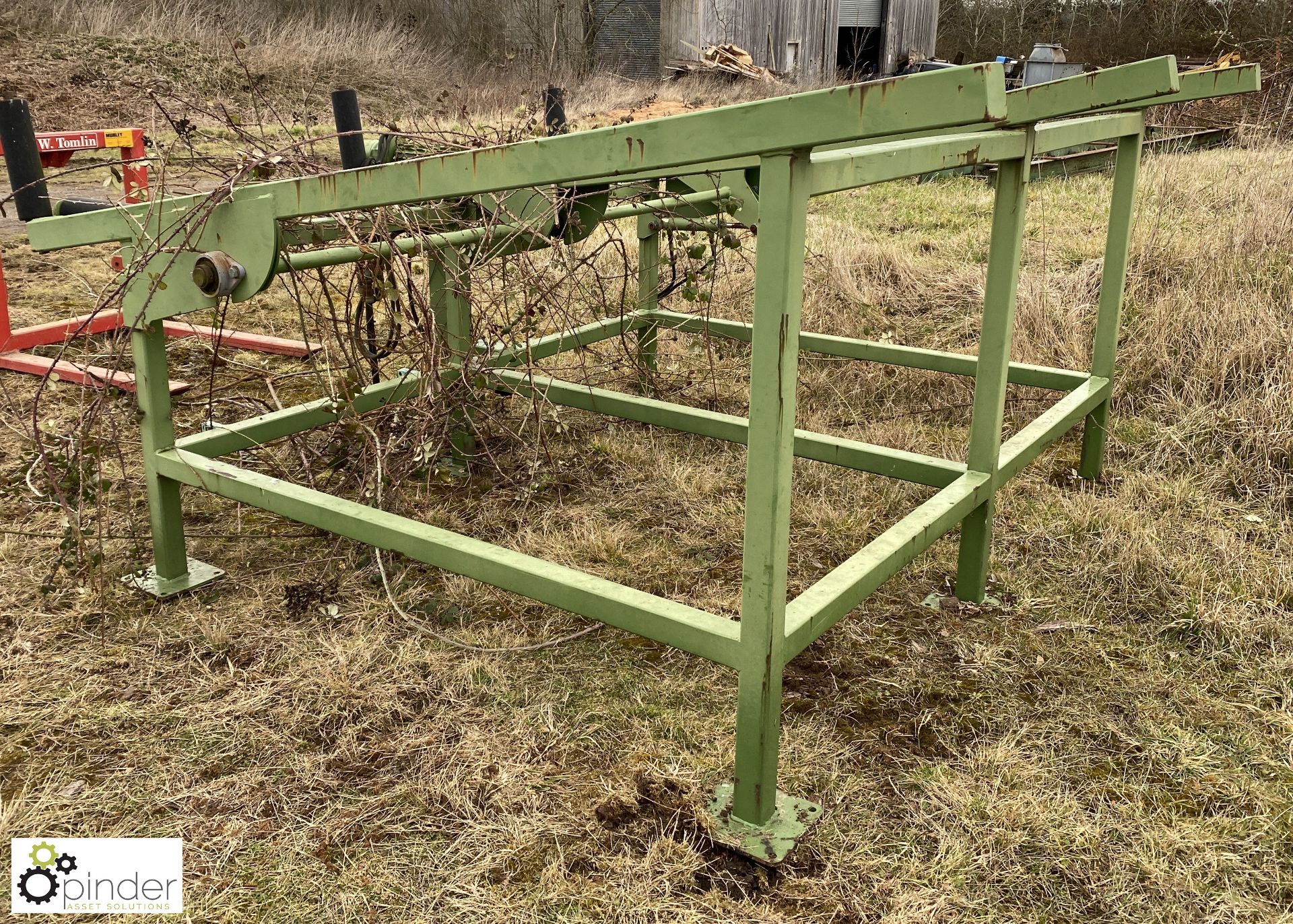 Pezzolato TM400 Firewood Machine for cutting and splitting logs with feed table and conveyor take - Image 15 of 16