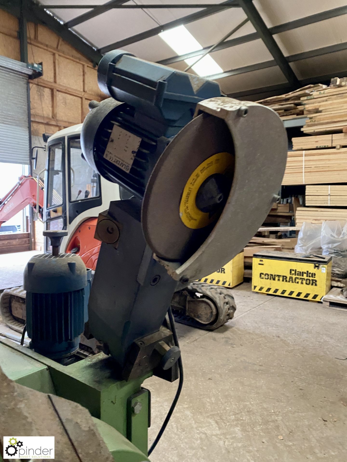 Pezzolato Affilatrice Bandsaw Blade Sharpening Machine, year 2000 (LOCATION: Wolverton) - Image 4 of 10