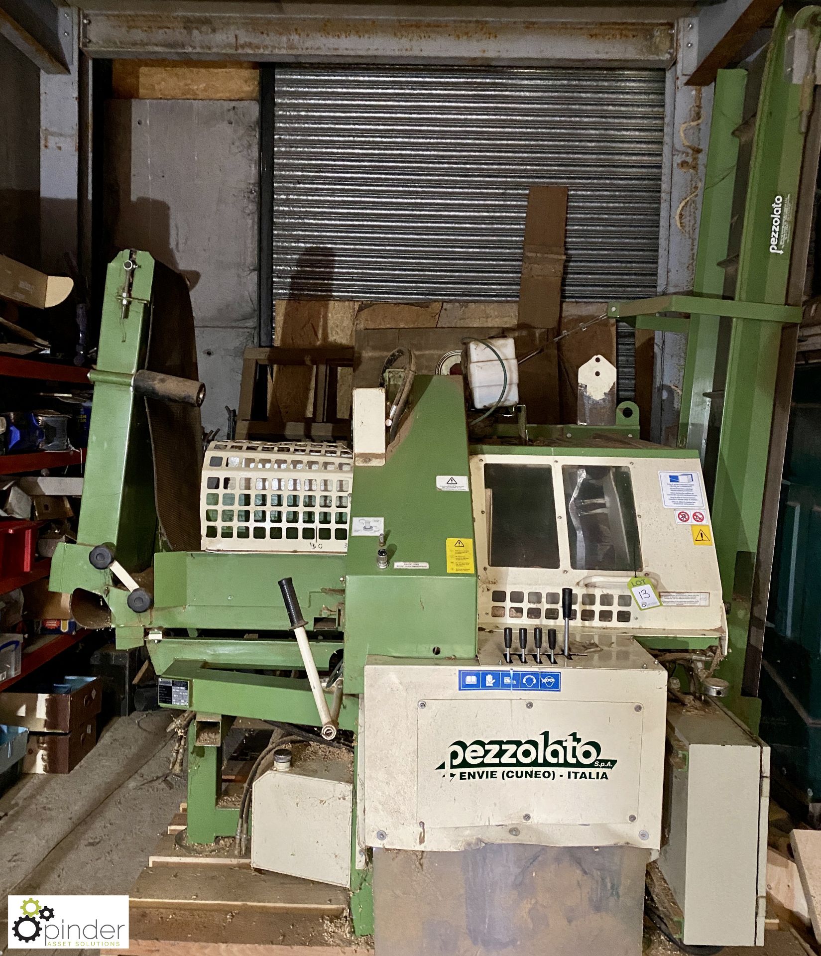 Pezzolato TM400 Firewood Machine for cutting and splitting logs with feed table and conveyor take - Image 2 of 16