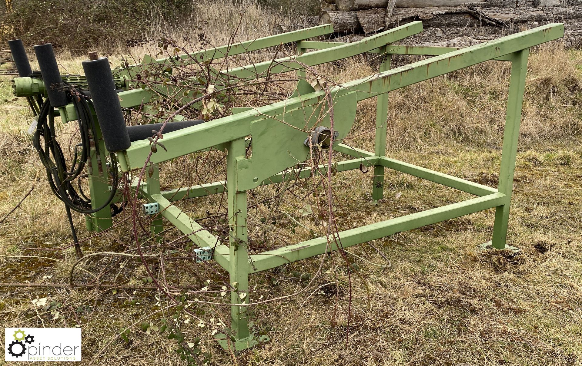 Pezzolato TM400 Firewood Machine for cutting and splitting logs with feed table and conveyor take - Image 14 of 16