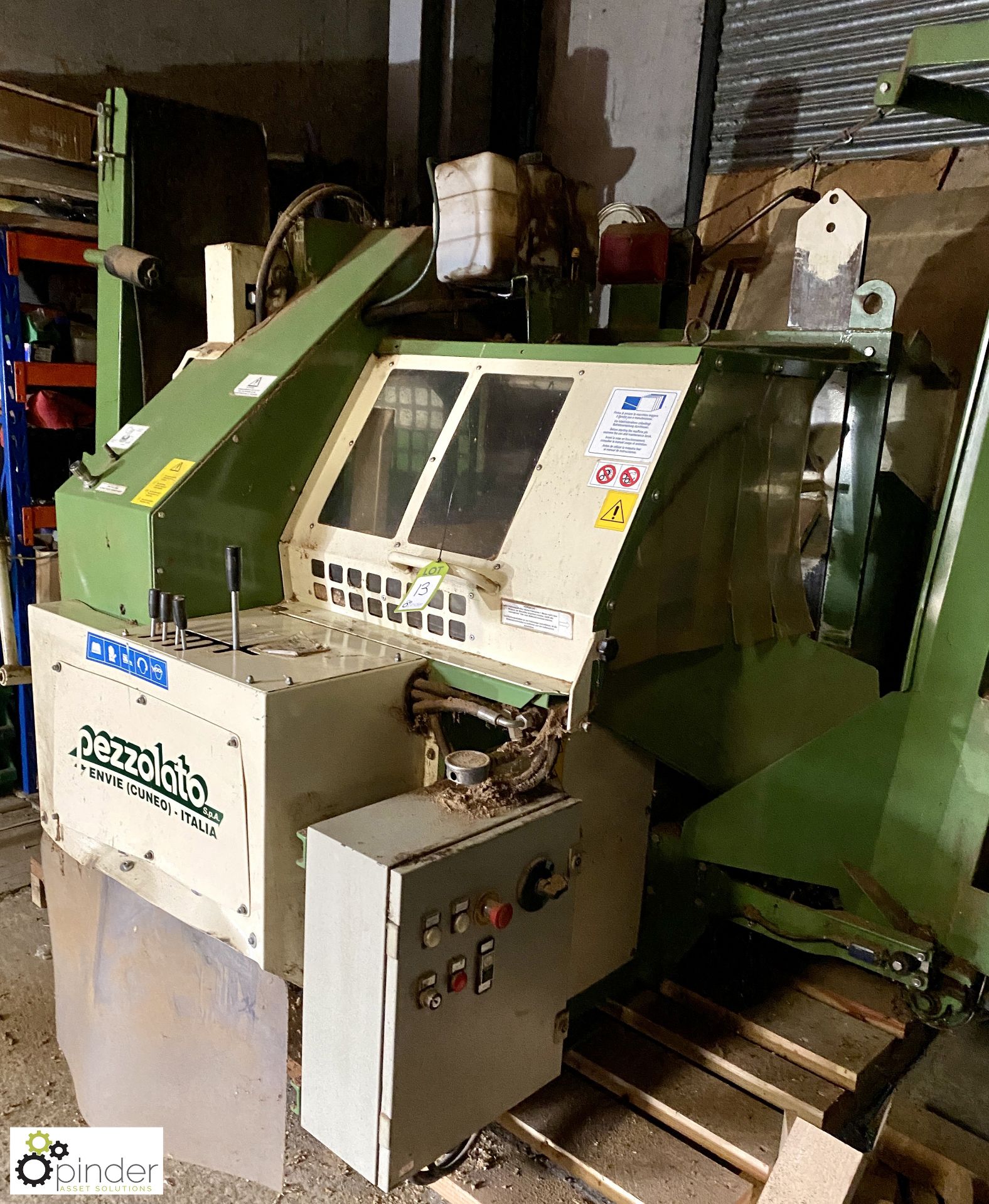 Pezzolato TM400 Firewood Machine for cutting and splitting logs with feed table and conveyor take - Image 3 of 16