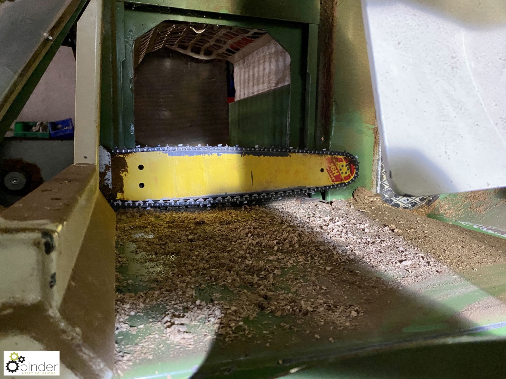 Pezzolato TM400 Firewood Machine for cutting and splitting logs with feed table and conveyor take - Image 10 of 16