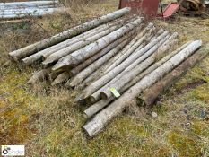 Approx 30 Timber Fence Posts, approx. 2800mm (LOCATION: Wolverton)