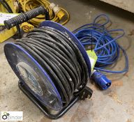 Extension Cable and Reel, 240volts, and length 240volt Cable