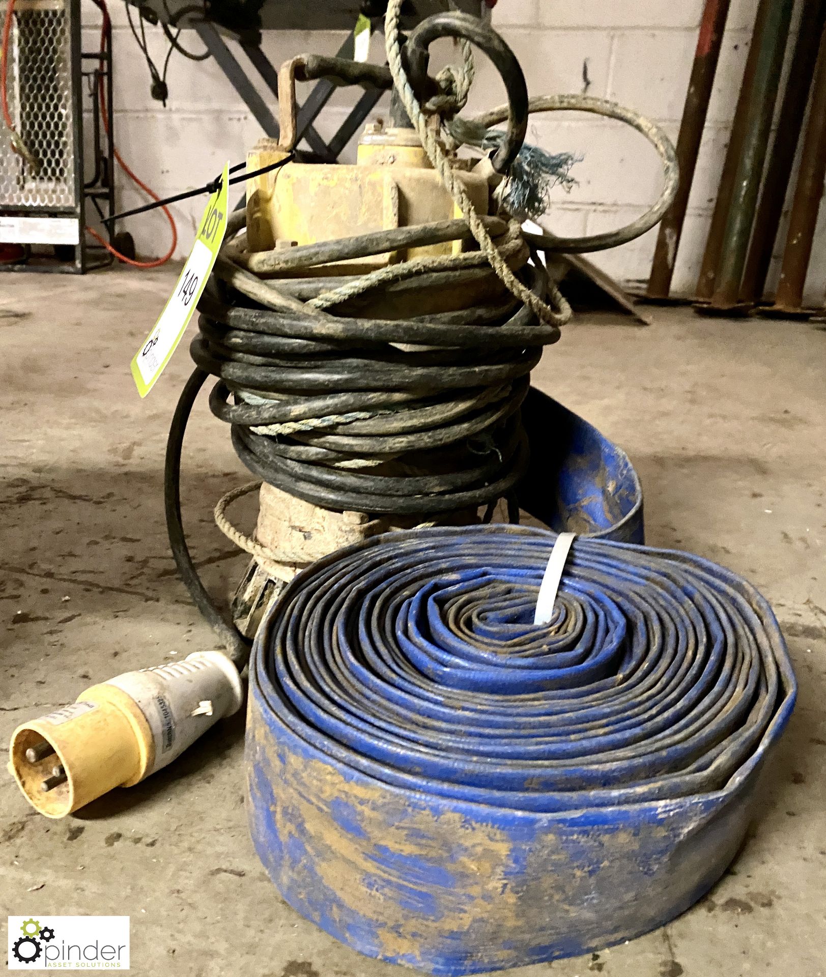 PST2 400 Submersible Pump, 110volts, with hose - Image 4 of 5