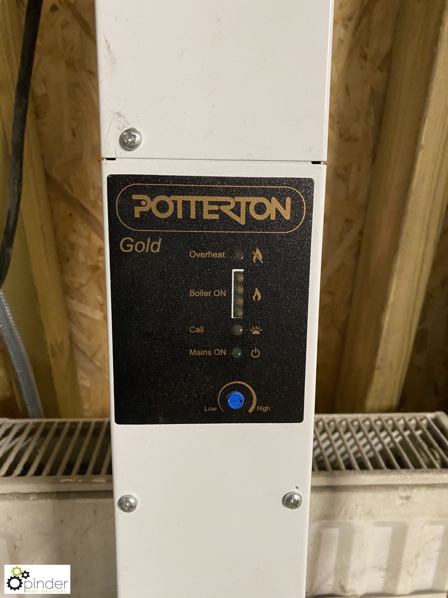 Electric Heating System comprising Potterton 9kw Electric Boiler, with pump, pressure vessel, - Image 3 of 11