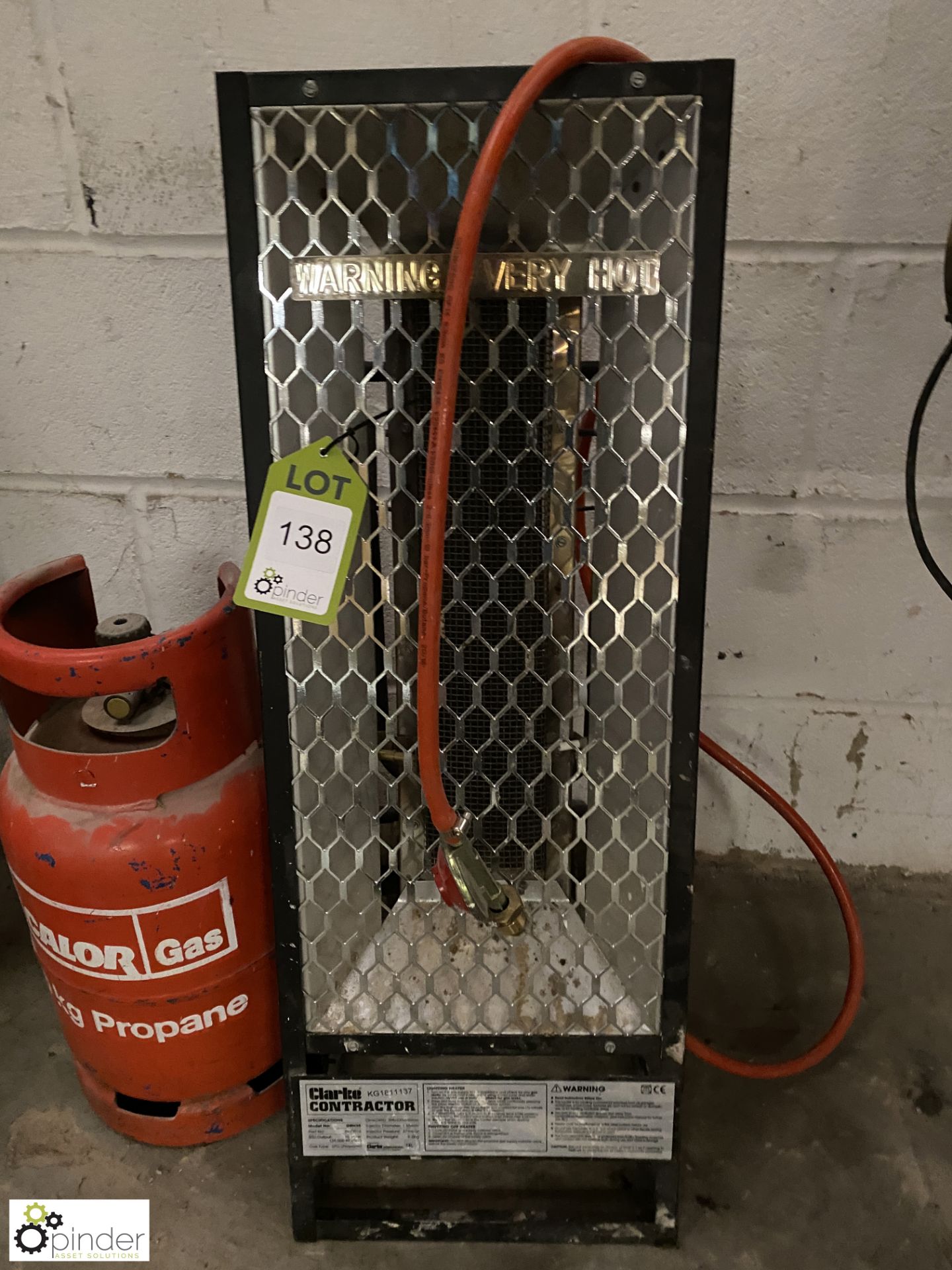 Clarke Contractor Propane Radiant Heater - Image 2 of 4