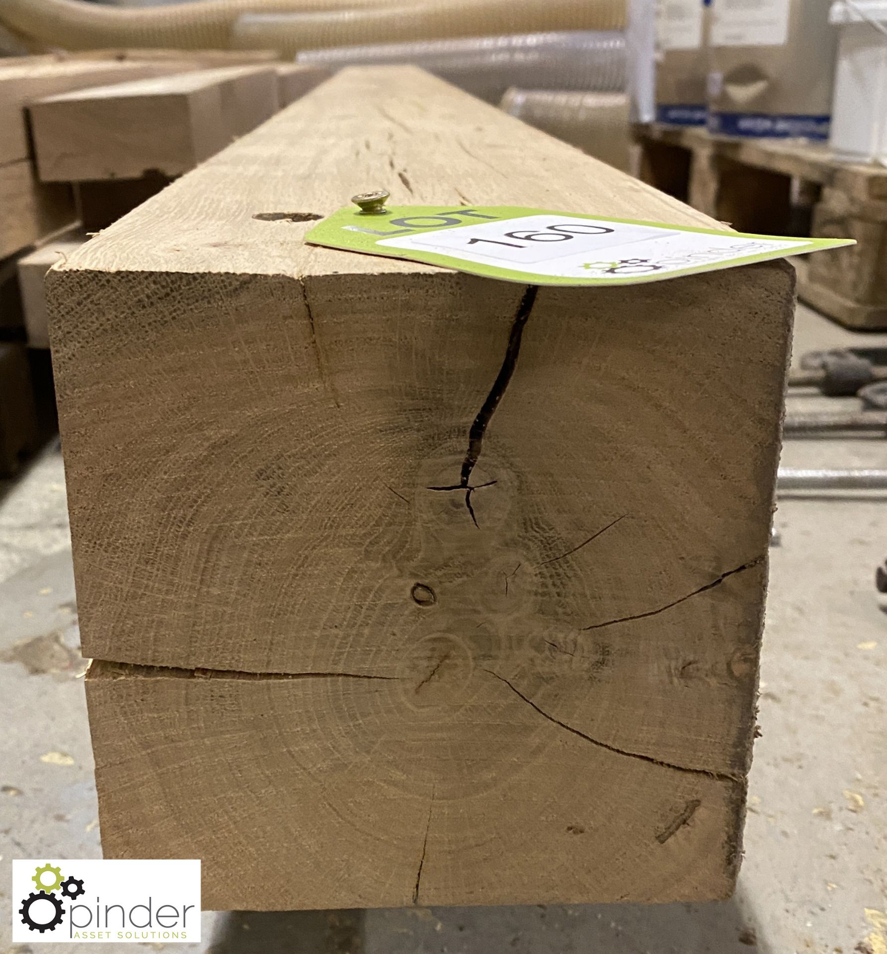 Green oak Beam, 150mm x 150mm x 2900mm - Image 3 of 6