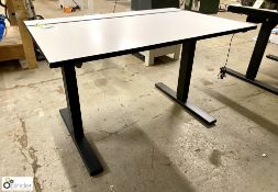 Mobler electric height adjustable Desk, 1200mm x 790mm