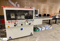 SCM Compact PN 4-head Planer Moulder, serial number AB2/000659, 415volts, with set Leitz aluminium