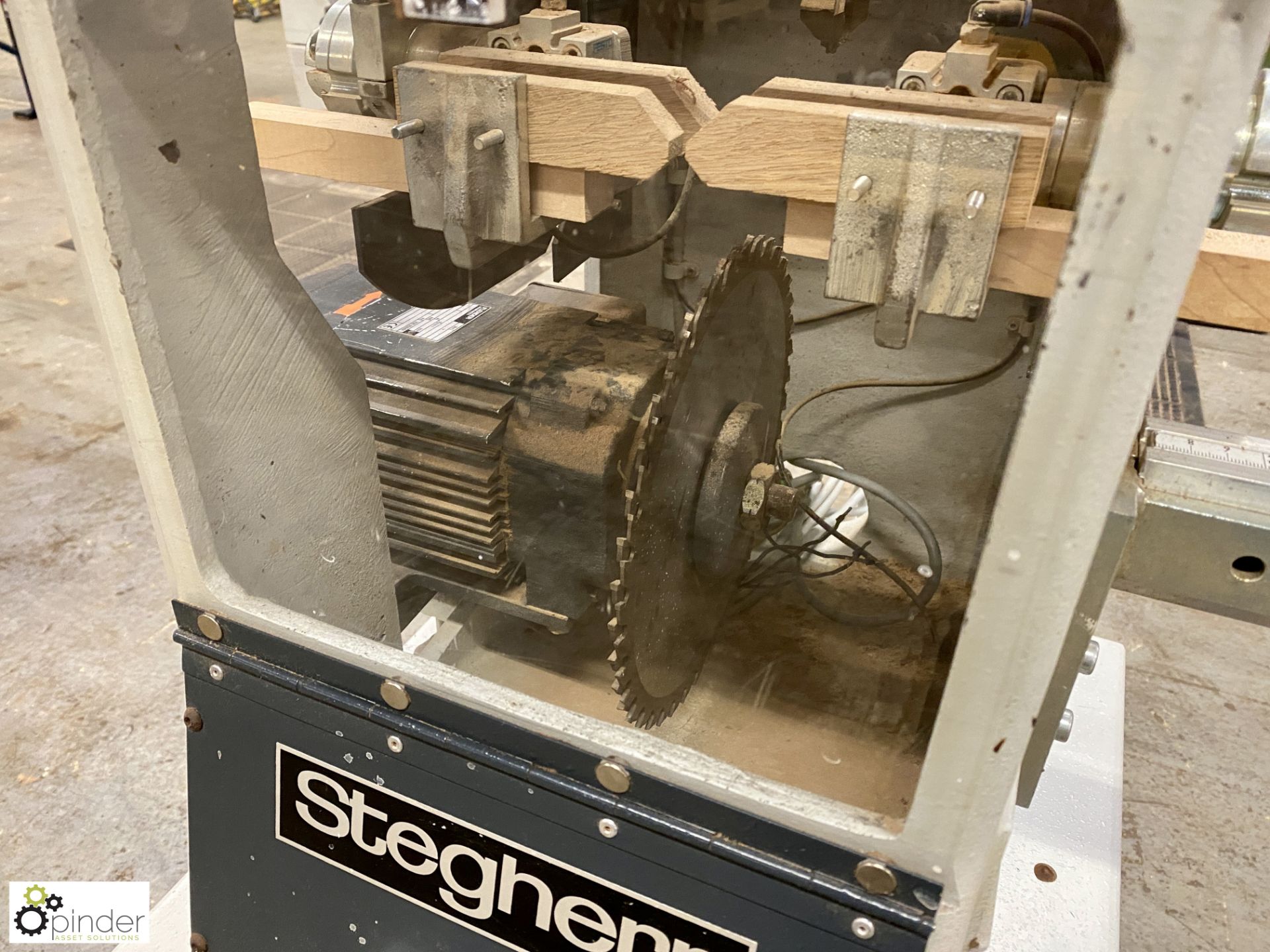 Stegherr KSF-Mini Cross Joint Milling Machine, year 2006, serial number 31/0506-1, 415volts - Image 3 of 8