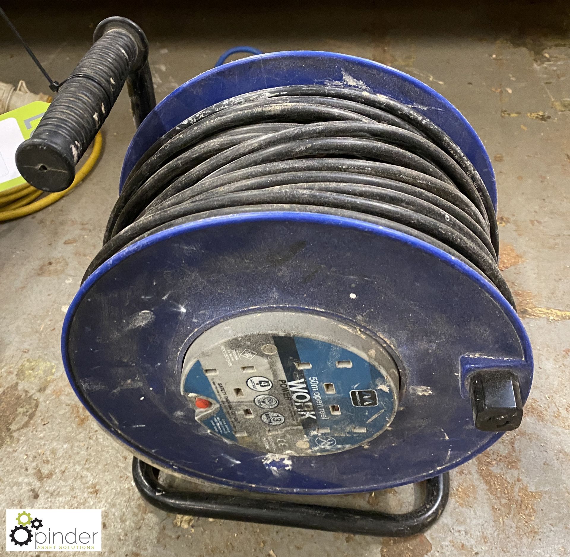 Extension Cable and Reel, 240volts, and length 240volt Cable - Image 4 of 5