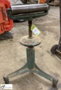 Heavy duty adjustable Roller Feed Stands, 355mm wide