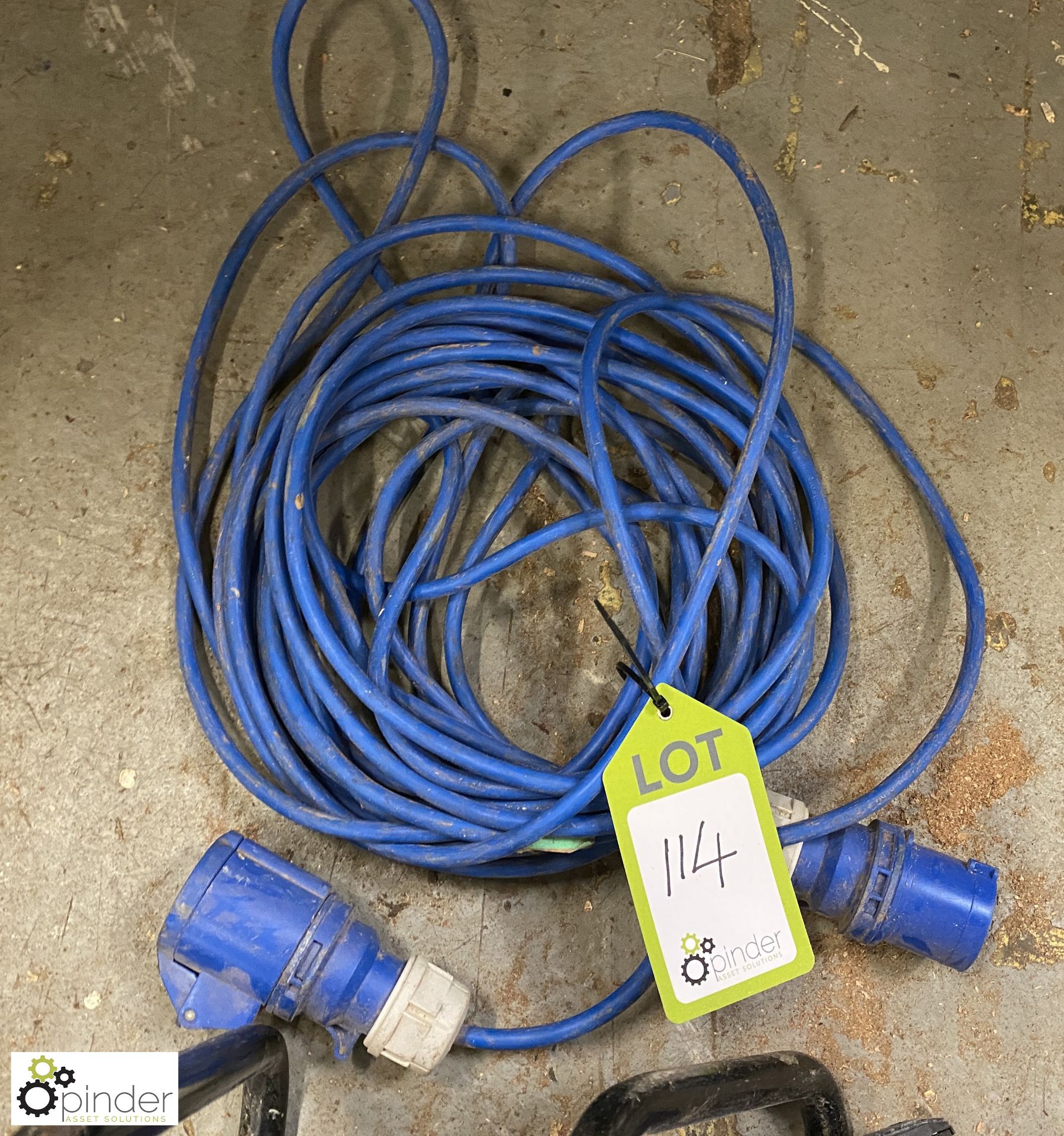 Extension Cable and Reel, 240volts, and length 240volt Cable - Image 3 of 5