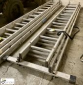 Youngman aluminium 10-rung triple extension Ladder