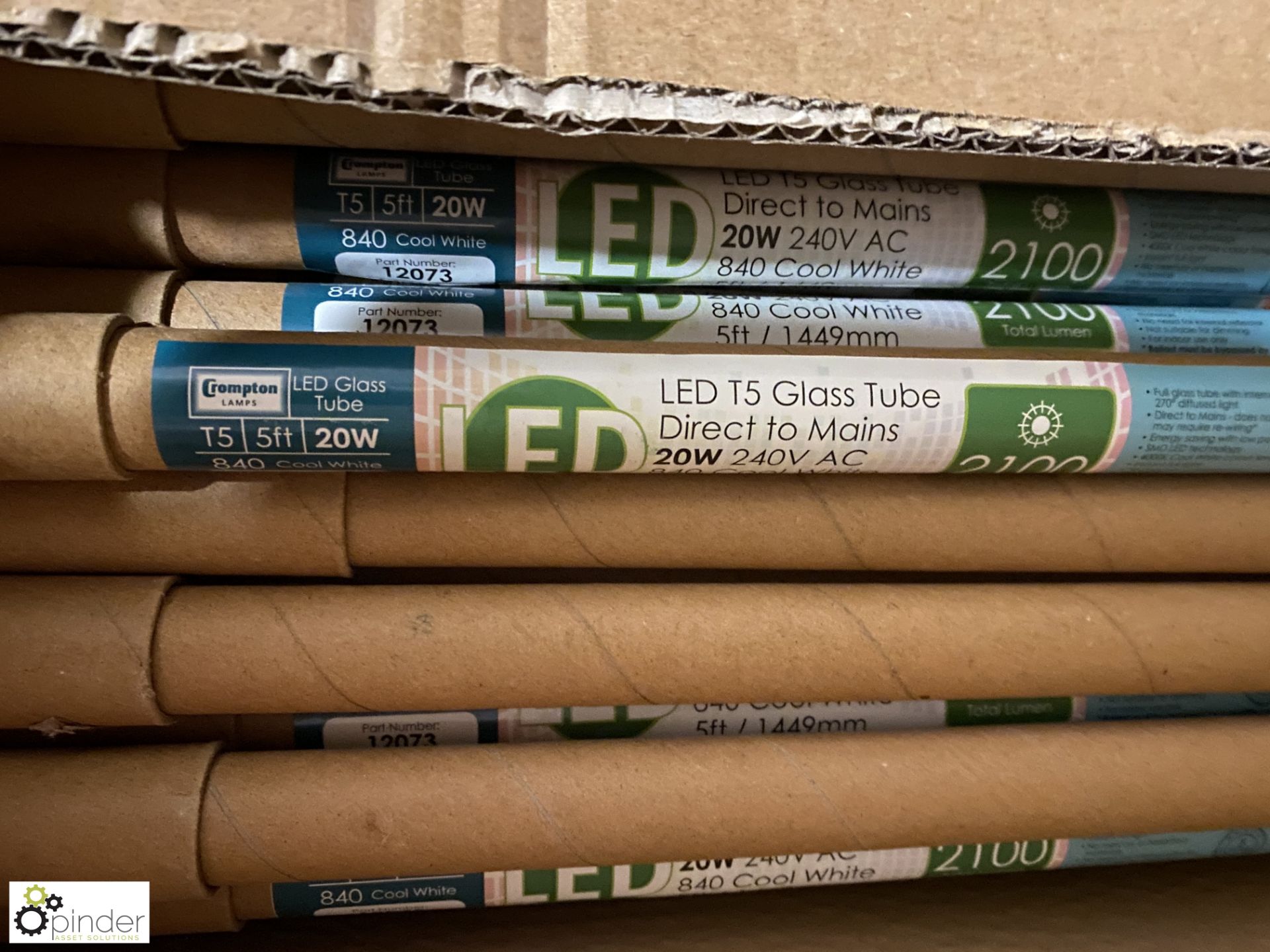 Approx 150 LED T5 Glass Tubes, 20w - Image 4 of 6
