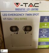10 VTAC LED twin spot Emergency Lights