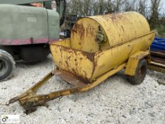 Single axle bunded Fuel Bowser with manual pump