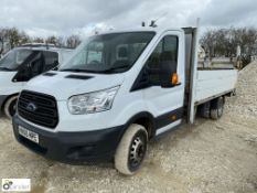 Ford Transit 350 Dropside, Registration: MK66 MPE, Date of Registration: 1 September 2016, Odometer: