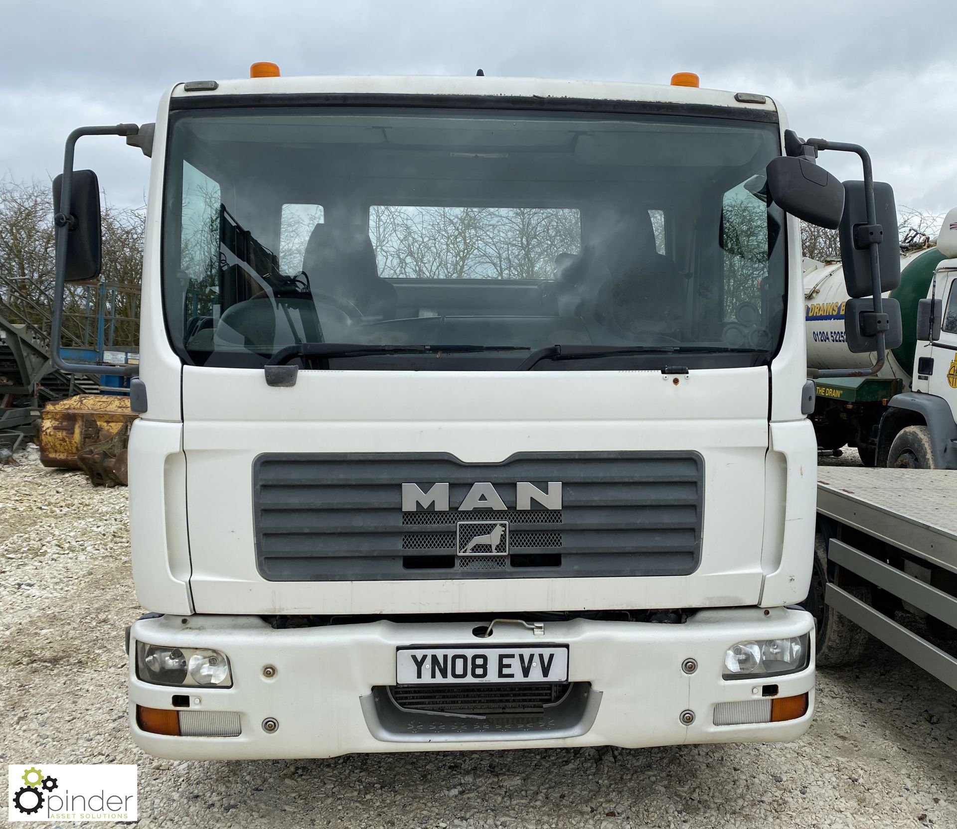 Man ERF7.154 Flatbed Truck, Registration: YN08 EVV, Date of Registration: 13 August 2008, - Bild 2 aus 18