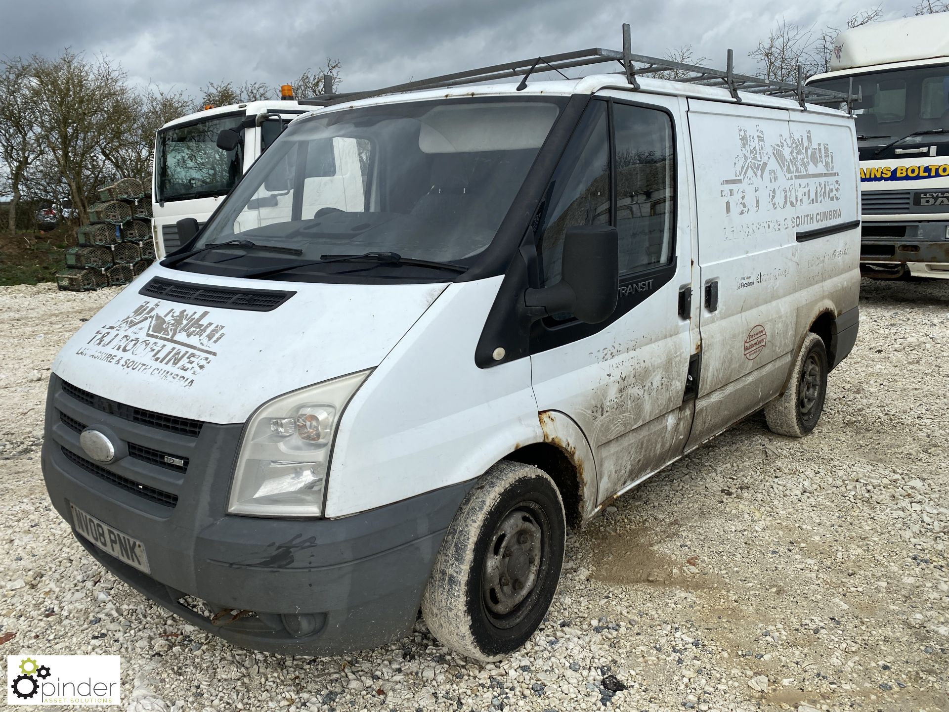 Ford Transit 85T260S FWD Panel Van, Registration: NV08 PNK, Date of Registration: 30 May 2008,