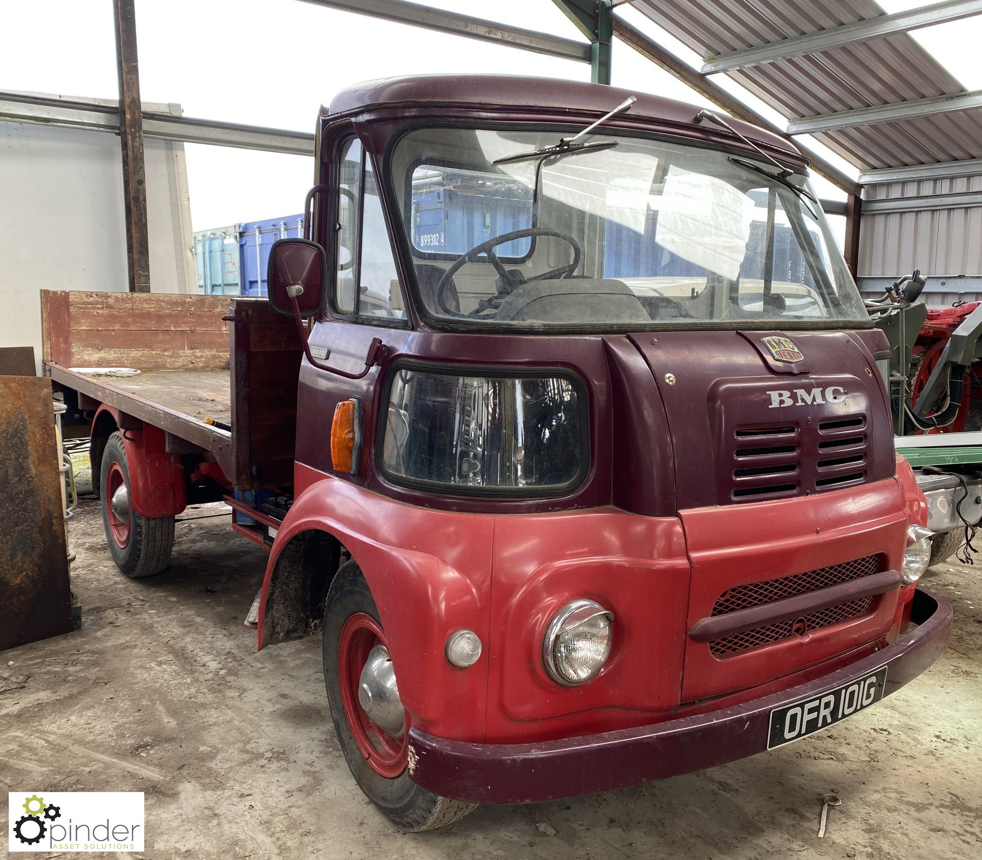 BMC 360FG Flatbed Truck, Registration: OFR 101G, Date of Registration: 12 March 1969, Odometer: - Bild 2 aus 21