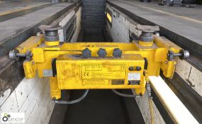 Major Lift MPJ12 Pit Jack, 12tonnes capacity, 1000mm wide (sliding frame)