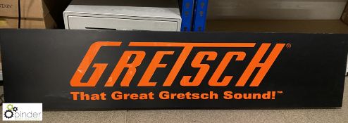 Gretsch Signboard, 1190mm x 270mm