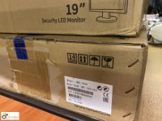 Wisenet Security 19in LED Monitor