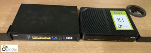 2 Zyxel Routers