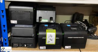 9 various Barcode Printers