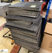 Large quantity various Carpet Tiles, 458mm x 458mm