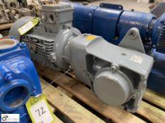 Nord Geared Motor, type SK92672.1 ABDHF, ratio 8.33:1 with 5.5kw electric motor, 1465rpm, IE3,